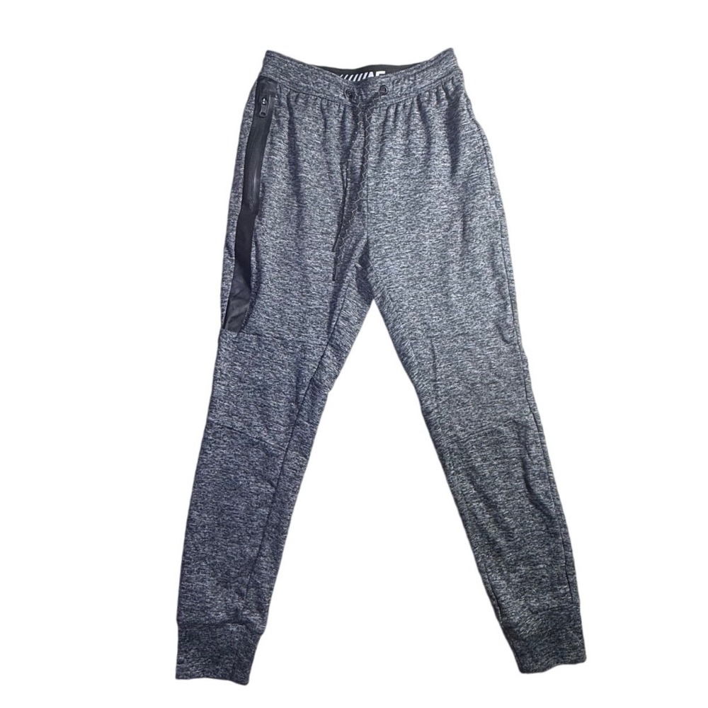 American Eagle AE Flex Joggers Mens XS Gray Heathered Tapered Sweatpants-2091